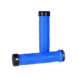 Fifty-Fifty Mountain Bike Handlebar Grips Dual Lock on Cycling Bike Grips (Blue)