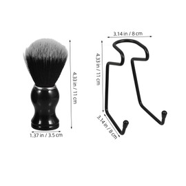 FOMIYES Manual Shaving Kit Set Shaving Brush Bowl Set Barbershop Brush for Men
