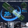 Rechargeable Flashlights High Lumens - Super Bright LED Tactical Flash