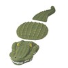 Solid Rock Stoneworks Crocodile Stepping Stone Set, 3 Pieces, 40"