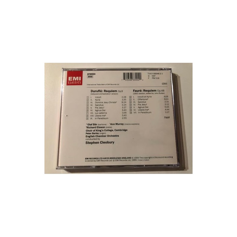 Requiem Op. 8 / Requiem Op. 48