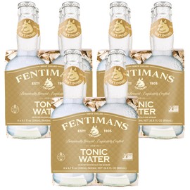 Fentimans Sparkling Tonic Water - Crafted Tonic Water with Quinine, All Natural Mixer, No Artificial Flavors, Preservatives or Sweeteners, Craft Soda, Botanically Brewed - 6.7 Fl Oz (Pack of 12)