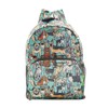 ECO CHIC Lightweight Foldable Water Resistant Mini Backpack Folds Into