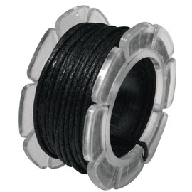 RAYHER 8921301 Cotone di Gioielli Cordino, Cerato, 1 mm Ã ¸, GRANDEZ. Bobina