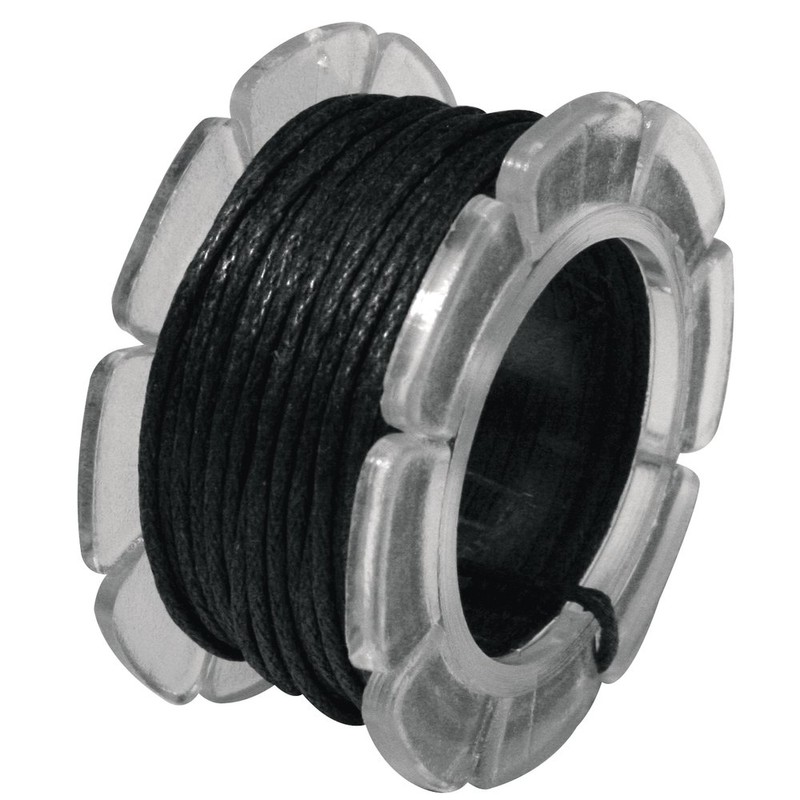 RAYHER 8921301 Cotone di Gioielli Cordino, Cerato, 1 mm Ã