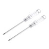 sourcing map 2 x Mini Slotted Screwdrivers, 3.0 mm Flat