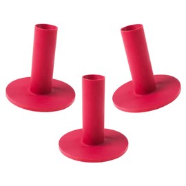 ECADDIE Rubber Golf Tees - Suitable for Driver, Fairway Woods and Irons (Pink - 53mm)