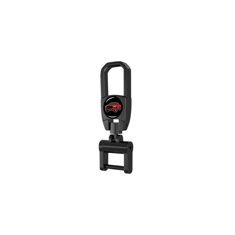 GUIILAN Metal Car Fob Cover Key Chain with 2 Detachable