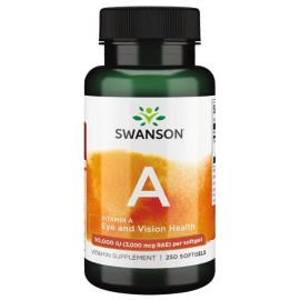 Vitamin A 10000 IU 250 Softgels Sight Swanson Health Products