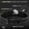 WFX Weight Lifting Belt Gym Fitness Padded Lumbar Back Support