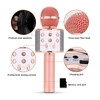 Kids Singing Microphone Portable Handheld Wireless Bluetooth Condenser Mic Speaker