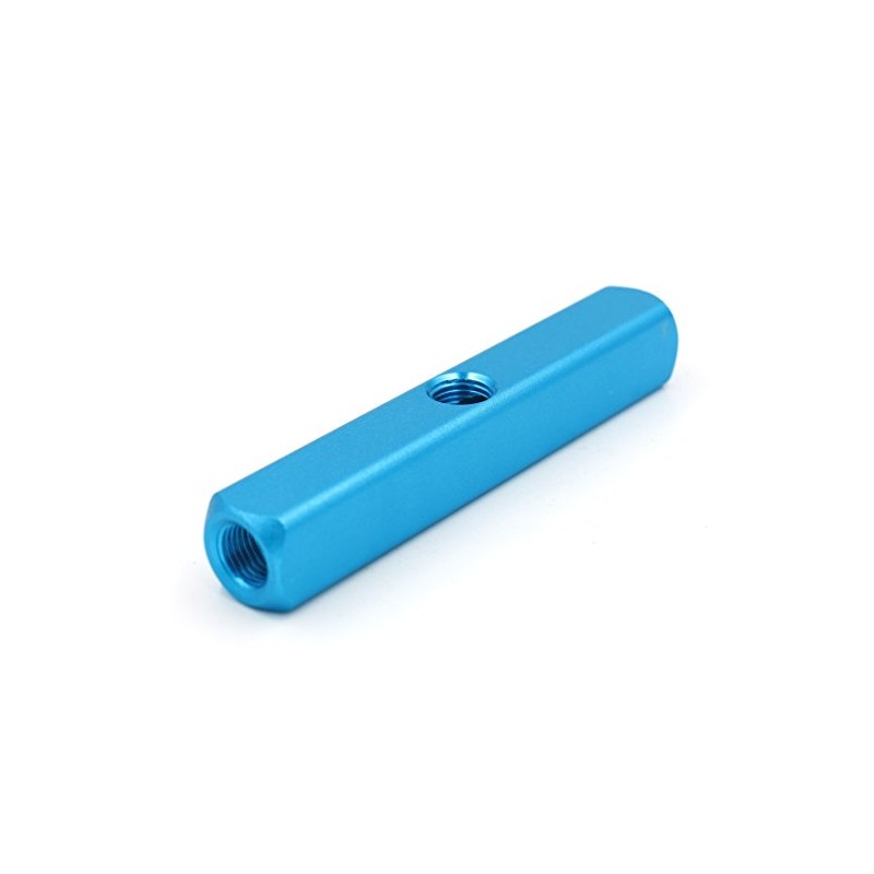 Heschen Air Manifold 4 Way 7 Connectors 1/4 Inch PT