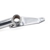 sourcing map Silver Tone Motorcycle Rear Brake Foot Pedal Peg