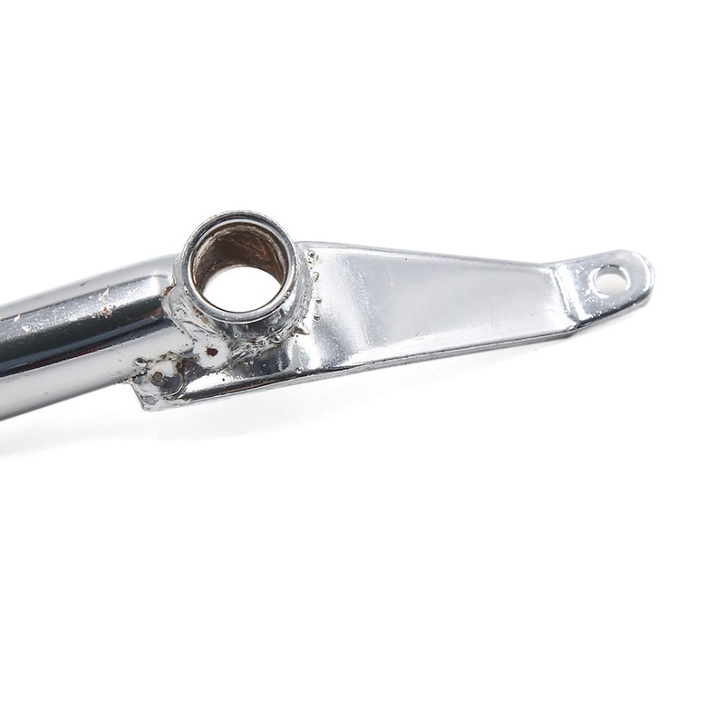 sourcing map Silver Tone Motorcycle Rear Brake Foot Pedal Peg