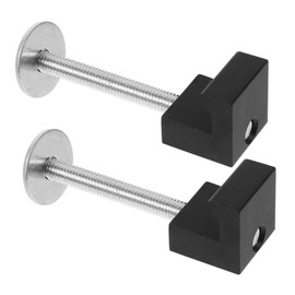 Alipis 2pcs Aluminum Alloy Truck Tool Box Mounting Kit Durable J Hooks Clamps for Secure Toolbox Installation Lightweight and Stylish Design for Pickup Trucks