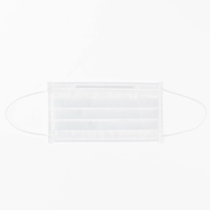 Suzuki Mask 382-034112 Kenz Surgical Mask J White, 50 Pieces,