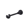 MDEKOR Wall Bracket 1-Track Black Matt R Wall Bracket with