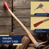 Pickaroon Logging Tool - 31.2” Log Grabber with Hickory Wood
