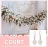 BENECREAT 8 Pcs Wood Macrame Cutting Template, Teardrop and Feather