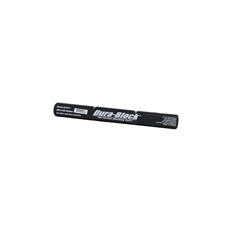 Dura-Block AF4421 Hook & Loop Black Round Sanding Block