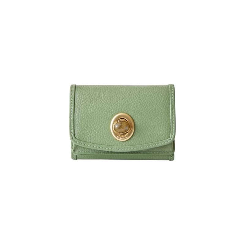 HASHIBAMI (Hashibami) Trifold Wallet Natural Stone Mini Wallet for Ladies,