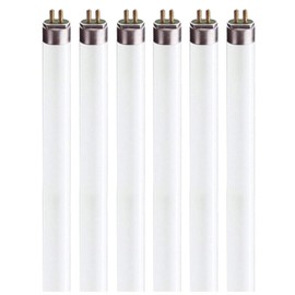 F8T5 Fluorescent Light Bulbs - 12" Under Cabinet Bulb - Warm White 3000k 8 Watt Tube Bulb - Pack of 6