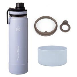 Takeya Thermo-Flask Light Parts Set, 0.7 L Mist Blue, Cold Insulated, Stainless Steel Bottle, 23.7 fl oz (700 ml), Direct Drinking TAKEYA