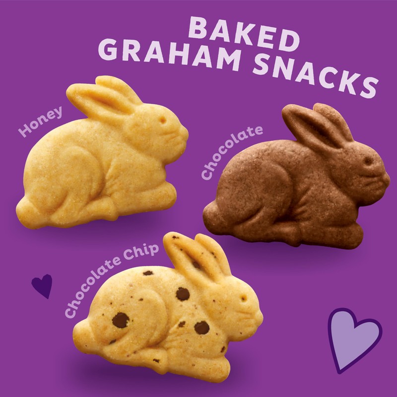 Annie's Organic Friends Bunny Grahams, Chocolate Chip, Chocolate, and Honey