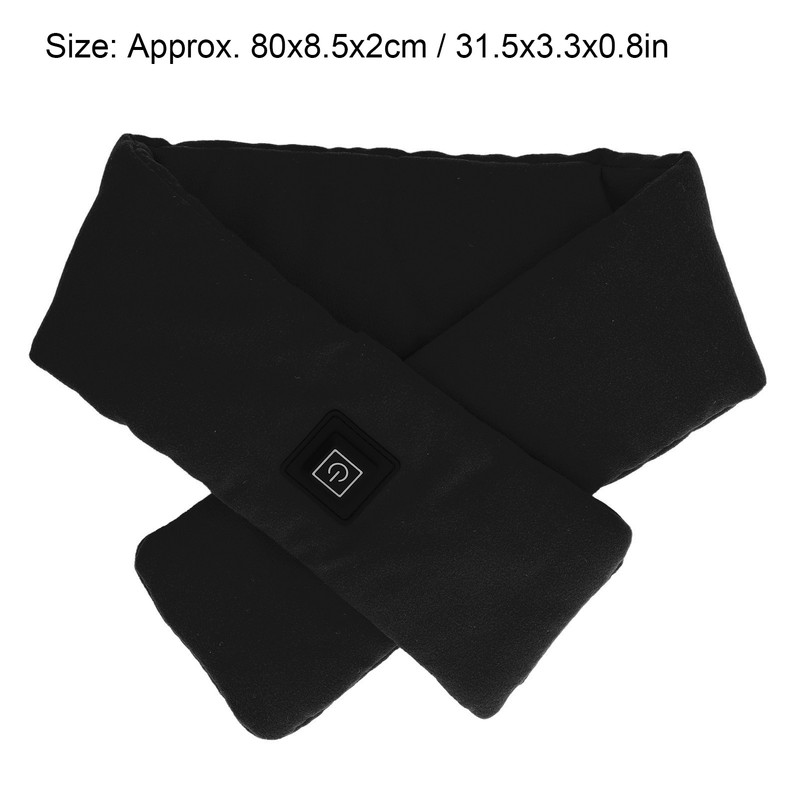 Heating Scarf Washable Skin Friendly Electric Heated Scarf with 3
