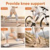 Mivoro Bamboo Knee Sleeve for Knee - One Pair Bamboo