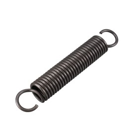 sourcingmap Extension Spring - 2.5mm Wire Dia , 18mm OD , 110mm Free Length Spring Steel Small Dual Hook Tension Spring
