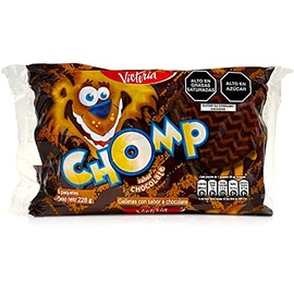 Victoria Galleta Chomp Sabor Chocolate | Peruvian Chocolate Cookie 6 Units