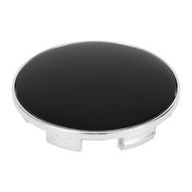 A ABSOPRO Wheel Centre Caps, Hub Caps, 68 mm, Universal ABS Wheel Hub Caps, Car Accessories for Wheel Hubs, Black