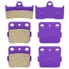 ECCPP Brake Pads Fits for 2003-2008 for Yamaha YFM 660