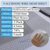 Valchoose 2 Pack 304 Professional Wire Mesh Panels, 310mm×610mm Aperture