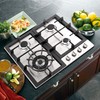 COSMO 640STX-E 24 in. Gas Cooktop with 4 Sealed Burners,