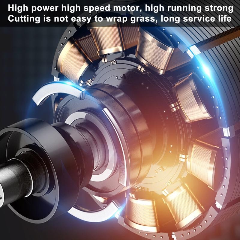 Battery Power Rechargeable Handheld Lawn Mower with Brushless Motor