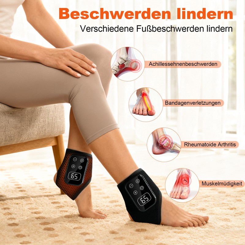 Foot Massager 3-in-1 Foot Massager, Portable Electric Foot Massager