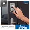 Embassy Door Lock Electronic Keyless Entry with Antimicrobial Illuminated Keypad