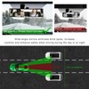 NYTKL Car Rear View Mirror, 12 Inch Chrome Tint Anti-Glare