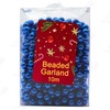 HOVUK® 10M Shiny Bead Garland, Shatterproof Blue Bead Chain, Plastic
