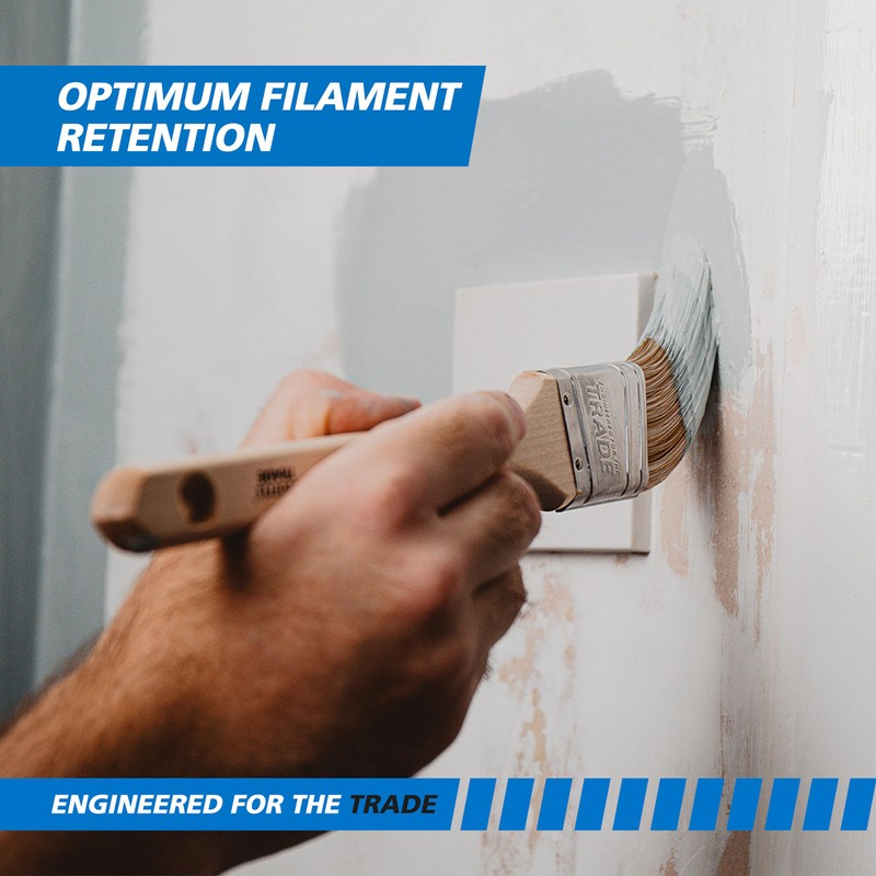 Harris Trade Angled Sash Brush 1.5", Natural