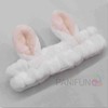 Cute Rabbit Face Washing Headband - White Bangs Headband 3ea