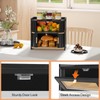 HOOBRO Bread Box, Bamboo Bread Box for Kitchen Countertop, 2