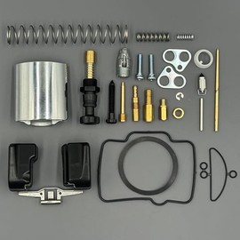 Carburetor Rebuild Kit for 36mm PWK Carb Fit Motorcycle 250cc 300cc 350cc 400cc Carburetor Repair Replacement for Keihin OKO Style Performance Carb