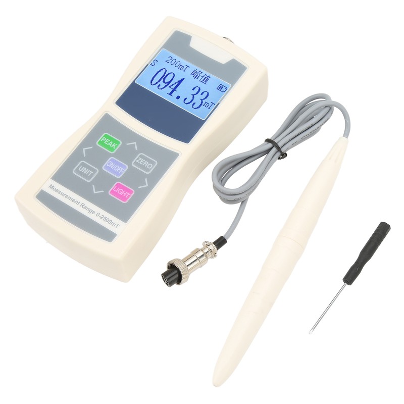 Surface Magnetic Field Detector High Accuracy Handheld Gauss Meter Digital