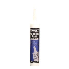 AHS Hardy Boiler Outdoor Wood Furnace Door Seal Kit with RTV 100percent Silicone Black,White,5/8in width 6' long