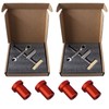 2pcs Table Workbench Fast Fixed Clip Clamp with 4pcs Bench