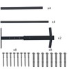 TRUSOON Double Kayak/Ladder Ceiling Storage Rack, Hi Port 2 Ladder