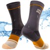 DRYMILE Slim Waterproof Socks, Thin Moisture Wicking Winter Waterproof Socks